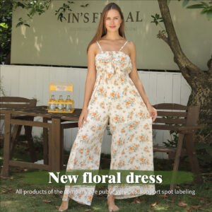 Women’s Fashion Simple Printed Dresses