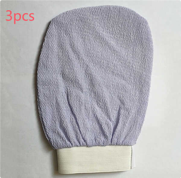 Rayon Bath Gloves Single Layer Multicolor Rubbing Dead Skin - Image 3