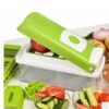 12pcs Multifunctional Vegetable Chopper Handle Food Grate Food Chopper Vegetable Slicer Dicer Cut Kitchen Gadgets - Image 9