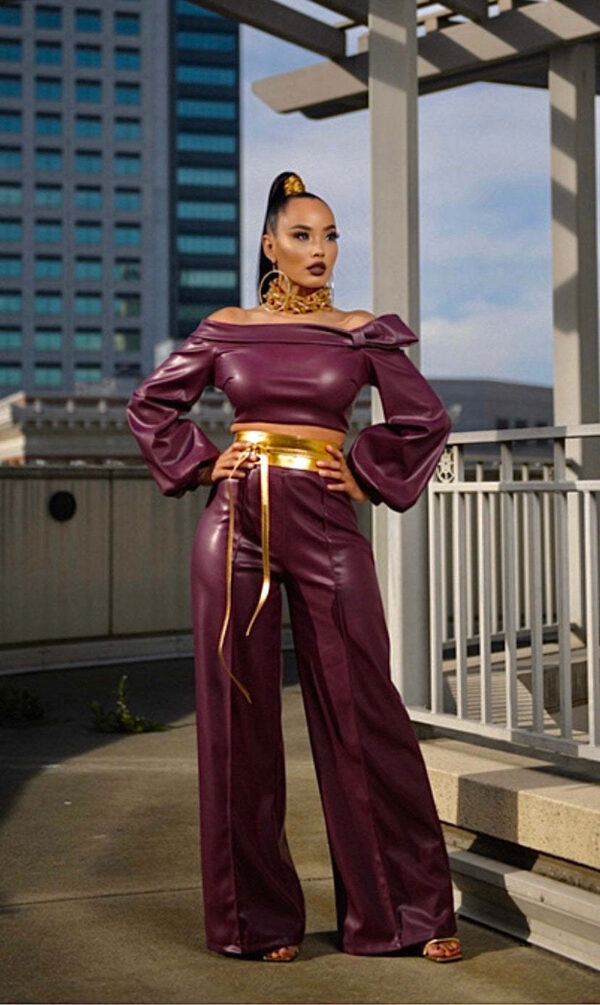 Personality Fashion Leather Suit Women - Image 2