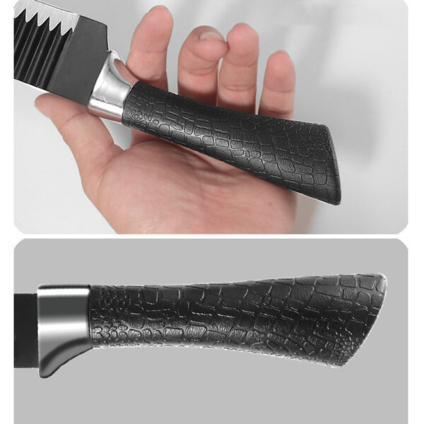 Stylish Stainless Steel Kitchen Knife Set - Image 6