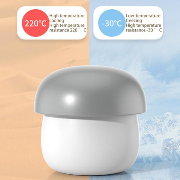 Ice Block Mold Silicone Mushroom Ice Cup Frozen Refrigerator Ice Grid Box Durable Easy Demould Bucket Homemade Crushed Ice Maker Ktichen Gadgets - Image 4