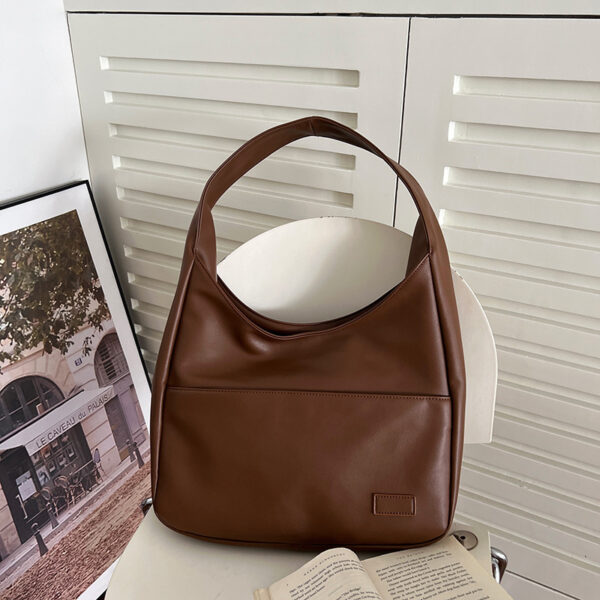 Fashion Tote Bag Large Capacity Casual Shoulder Bag Women's Commuting Handbag College Student - Image 9