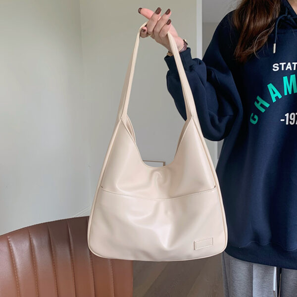 Fashion Tote Bag Large Capacity Casual Shoulder Bag Women's Commuting Handbag College Student - Image 10