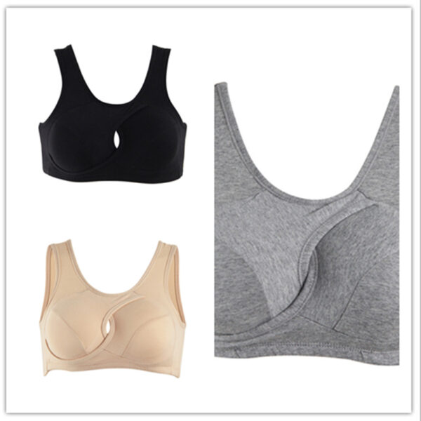 Women's Wireless Thin Gathered Vest Sports Breathable Beauty Back - Image 5