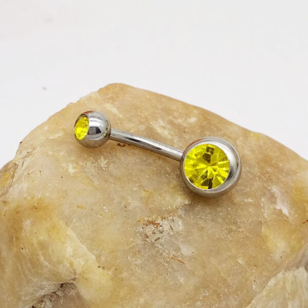Puncture Hypoallergenic Titanium Steel Navel Buckle Belly Nail - Image 5
