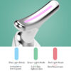 EMS Thermal Neck Lifting And Tighten Massager Electric Microcurrent Wrinkle Remover - Image 10