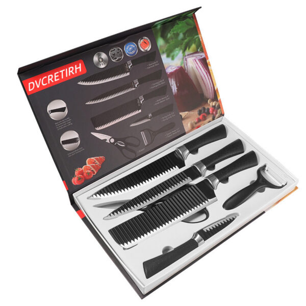 Stylish Stainless Steel Kitchen Knife Set - Image 3
