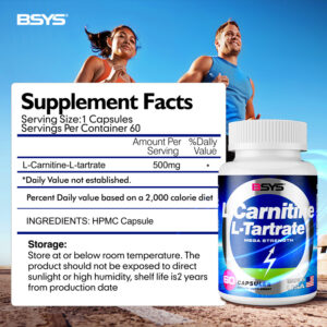 BSYS L-Carnitine L-Tartrate 60’s