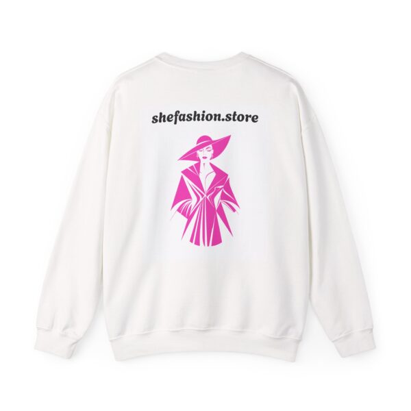 Chic Fashion Crewneck Sweatshirt, Trendy Streetwear, Stylish Sweatshirt. - Image 2