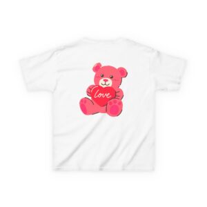 Cute Bear Love Tee – Perfect for Valentine’s Day, Birthdays, Gifts.