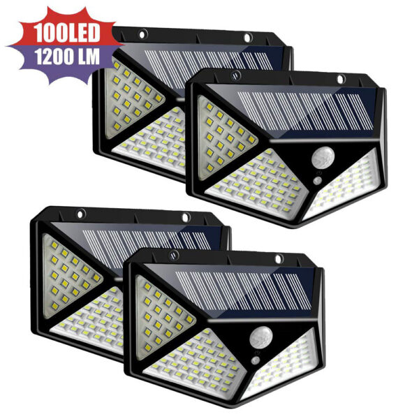 100LED solar wall light - Image 10