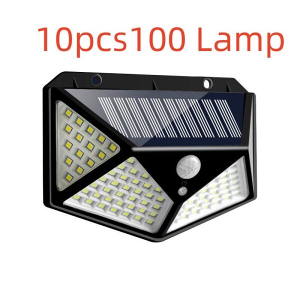100LED solar wall light - Image 6