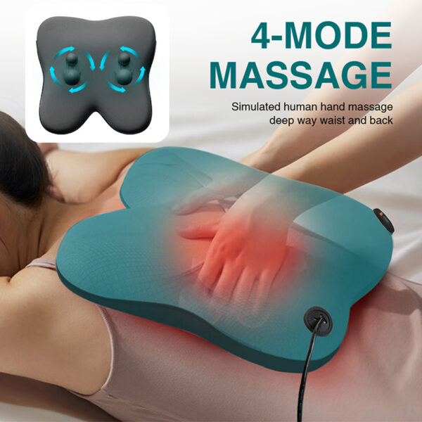 Neck And Back Deep Acupressure Massager Full Body Massage Pillow Ideal Gift - Image 10